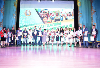 Атырауда қазақ тілінің жанашырлары марапатталды