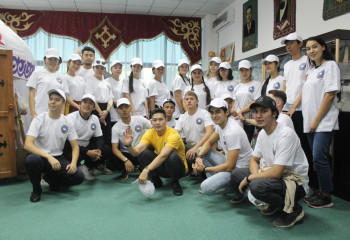 Алматы мен Жамбыл облыстарының белсенді жастары Талдықорғанда кездесті