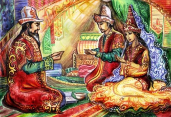 Шымкентте әзірбайжан этномәдени орталығы қазақтың бата беру дәстүрін дәріптеді