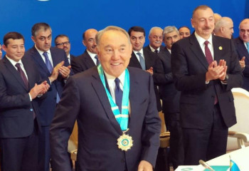Нұрсұлтан Назарбаев Түркі әлемінің Жоғары Орденімен марапатталды