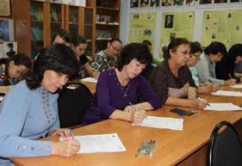 Қазақстандықтар татар тілінде диктант жазды