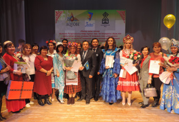 Ақтөбеде өзге ұлт өкілдері қазақ тілінен жарысты