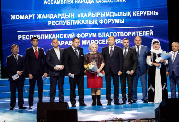 Ж.Түймебаев: Елбасы мен оның отбасы қайырымдылық шараларының бастамашылары болды