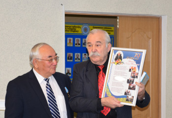 Көкшетауда қоғам қайраткері Ғосман Төлеғұлға қошемет көрсетілді