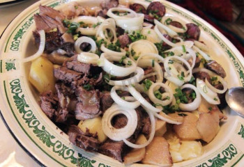Beshbarmak is the symbol of Kazakh cuisine