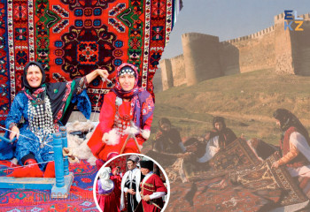 Кілем тоқу өнерімен әйгілі халық