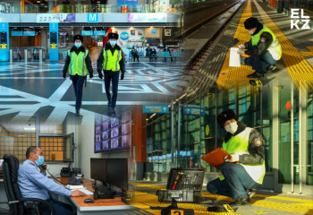 Темір жол вокзалында тәртіп қатаң
