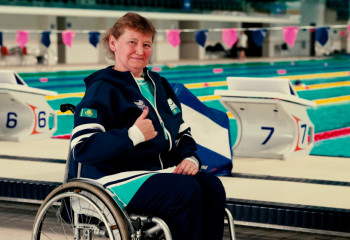 Зульфия Габидуллина первая паралимпийская чемпионка Казахстана