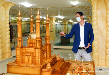 О чем рассказывает зал «Руханият» в центральной мечети Актобе