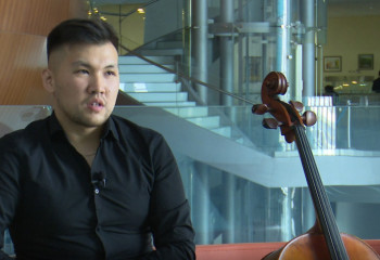 «Көш» жобасының қонағы – виолончелист Талғар Толқынұлы