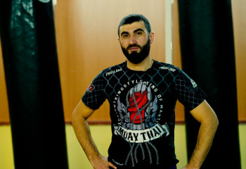 Муай-тайдан спорт шебері Мұрат Нұриевтың бейнесі