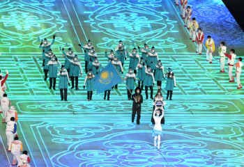 Касым-Жомарт Токаев посетил церемонию открытия Олимпиады в Пекине