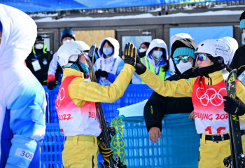 ОИ-2022:Акмаржан Калмурзаева вышла в первый финал турнира по фристайл-акробатике