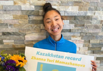 Казахстанская легкоатлетка Жанна Мамажанова побила рекорд страны