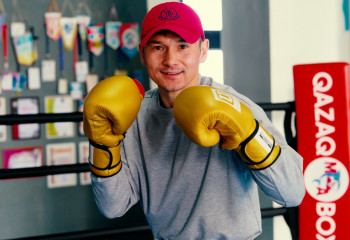 Жобамыздың алғашқы кейіпкері - боксшы Мұхит Амантаев