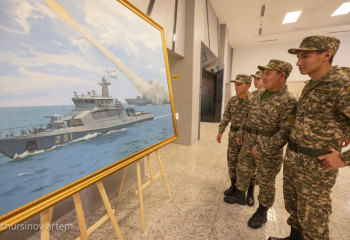 «Қуатты армия – қуатты Қазақстан» атты көрме өтті