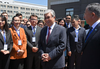 Мемлекет басшысы Алматыдағы Қазақ ұлттық университетіне барды