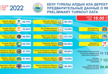 На референдуме проголосовало 60,8 процента избирателей