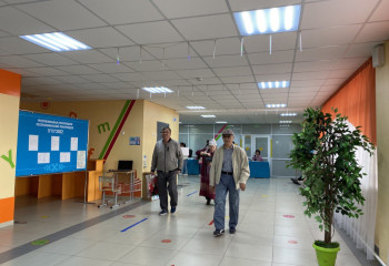 Елорда тұрғындары референдумға белсенді қатысып жатыр