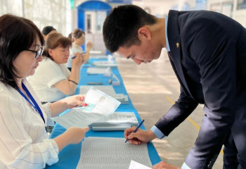 Кешкі 18.00 дейін халықтың 65 пайызы таңдауын жасады