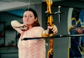 Александра Воропаева - мастер спорта РК по стрельбе из лука