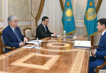 Қасым-Жомарт Тоқаев Жоғарғы Сот төрағасын қабылдады