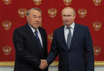 Нурсултан Назарбаев встретился с Владимиром Путиным