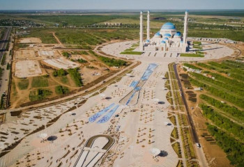 Елордадағы жаңа мешіттің алдында үлкен саябақ болады