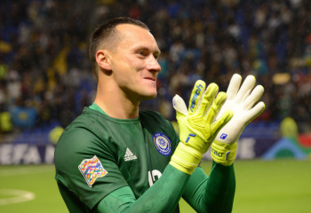 Голкипер сборной Казахстана прокомментировал победу над Словакией