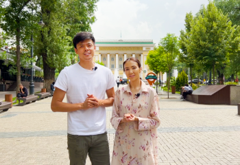 Рахим Даиров и Динара Есентаева - ведущие солисты балета