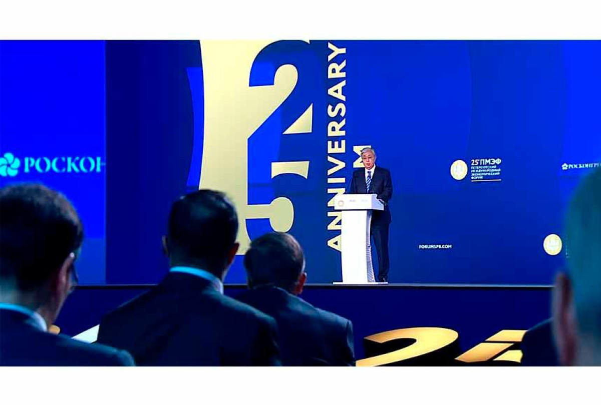 ҚР Президенті Петербург форумында: Азық-түлік тапшылығымен күрес – ортақ міндетіміз