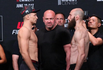 UFC: Дамир Ысмағұлов грузиялық Гурам Кутателадземен жекпе-жекке шығады