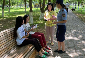 «Зорлық-зомбылыққа жол жоқ» акциясы өтті