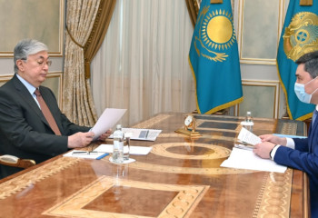 Президент Сыбайлас жемқорлыққа қарсы іс-қимыл агенттігінің төрағасын қабылдады