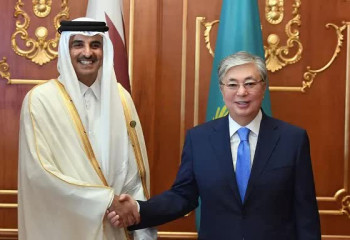 Токаев обсудил экономическое сотрудничество с эмиром Катара