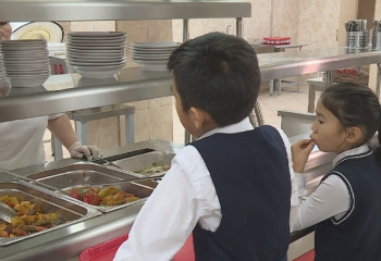 Асхат Аймағамбетов мектеп асханаларындағы бағаны сынады