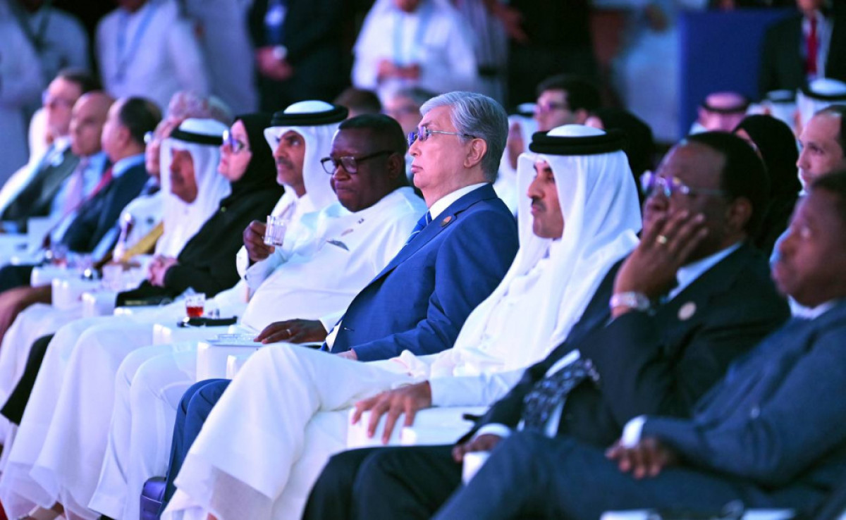 Президент Қатар экономикалық форумының ашылу рәсіміне қатысты