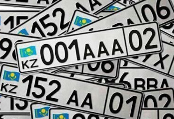 Жаңа үш облыстың автокөлік коды жарияланды