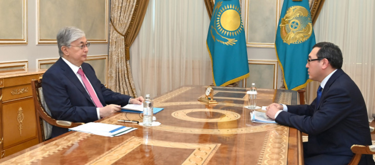 Мемлекет басшысы Алматы облысының әкімін қабылдады