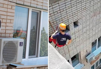 Оралда 8-қабаттан қарап тұрған бала құтқарылды