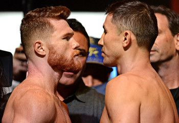 Названы гонорары Головкина и Канело за третий бой