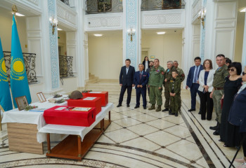 Россия передала останки погибших в годы ВОВ казахстанских солдат