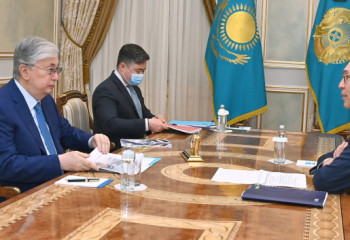 Мемлекет басшысы АХҚО басқарушысы Қайрат Келімбетовті қабылдады