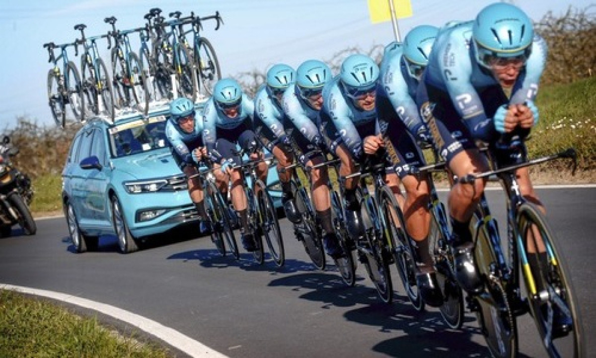 Велокоманда «Астана» объявила состав на «Тур де Франс»