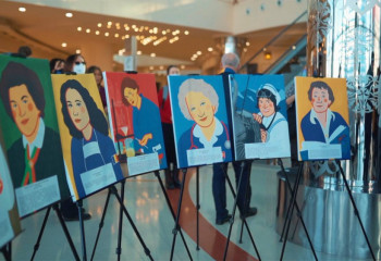 Выставка портретов великих женщин открылась в Нур-Султане