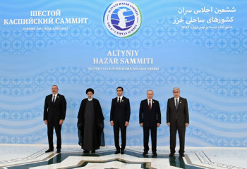 В Ашхабаде начался шестой саммит глав прикаспийских государств 
