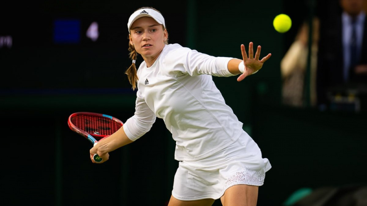 Kazakhstan's Elena Rybakina wins in Wimbledon first round