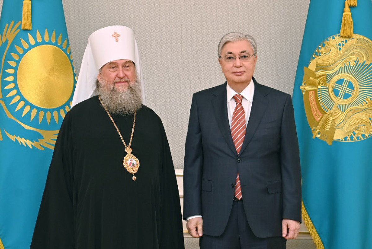 ҚР Президенті Астана және Қазақстан митрополиті Александрды қабылдады