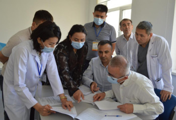 Елордада түркиялық дәрігерлер шеберлік сағатын өткізіп жатыр