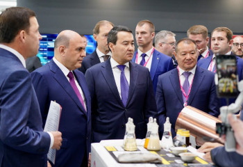 Смаилов принял участие в открытии выставки в Екатеринбурге 